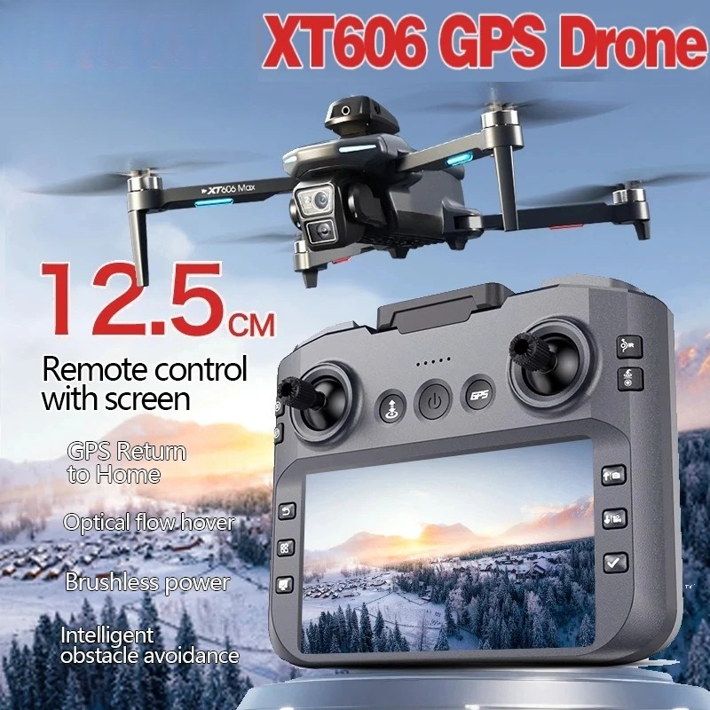 Drone Thermal Imaging - Original XT606 MAX GPS Drone 4k