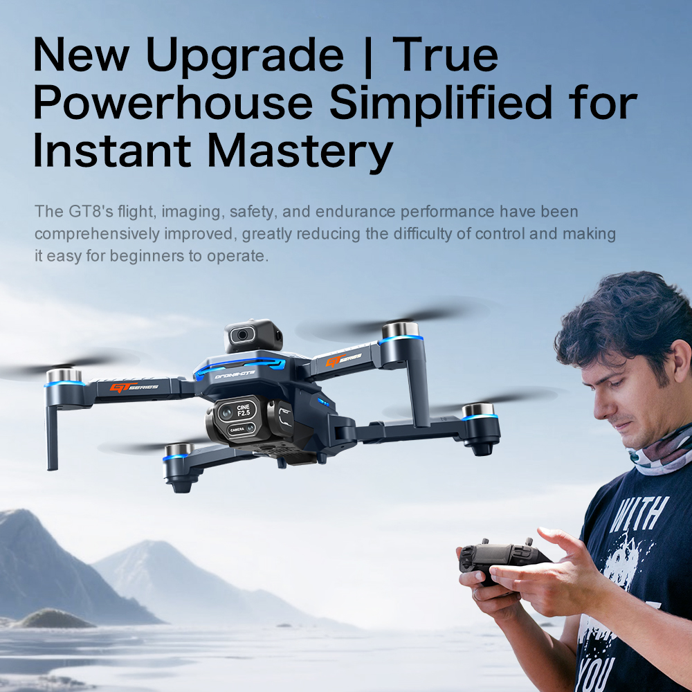 Original GT8 Drone 8K Professi - đánh giá và giá Drone Thermal Imaging